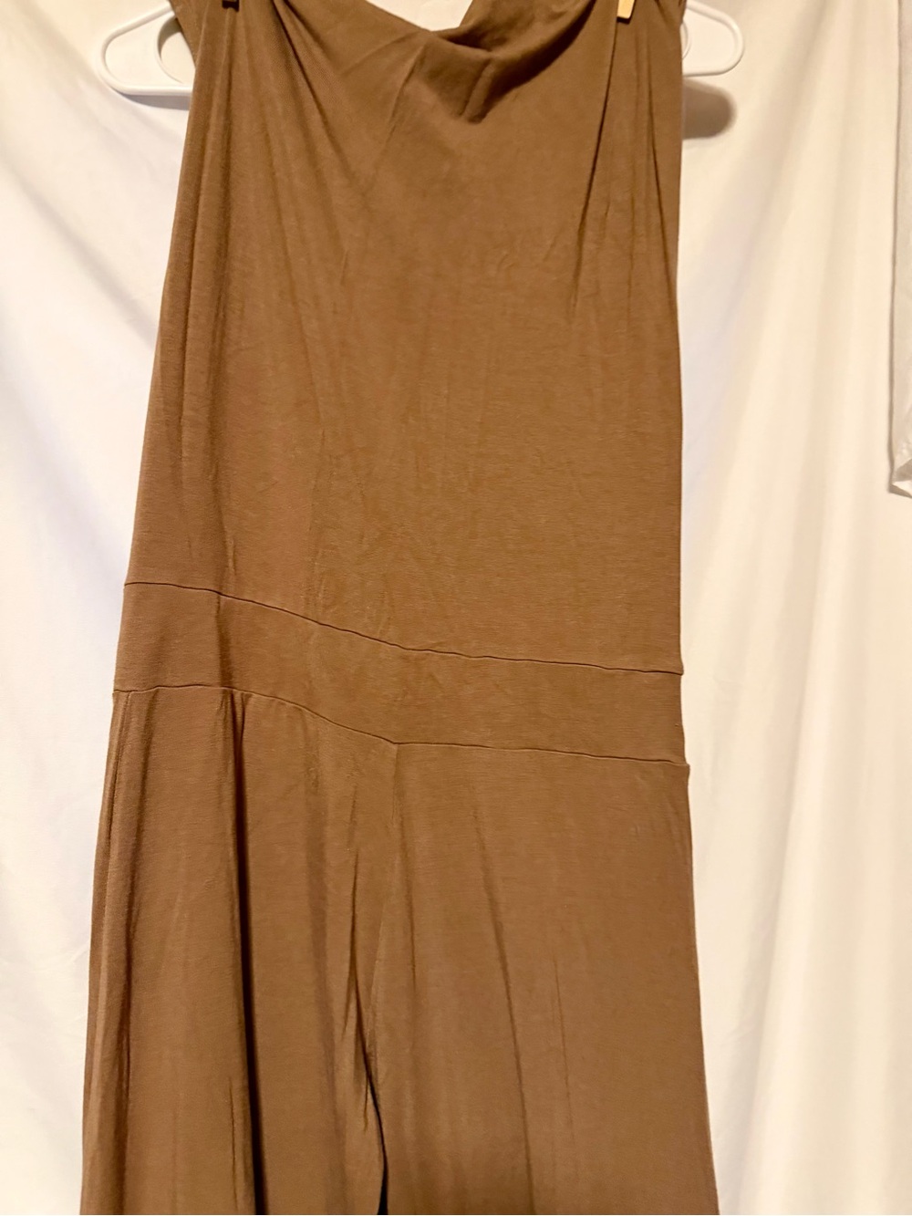Aria Lattner Women's Mocha Halter Jumpsuit - Picture 4 of 5